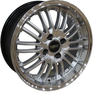 Megatork TORK 820 9x19inç 5x120 HYPER SILVER MACHINED BMW3 ARKA