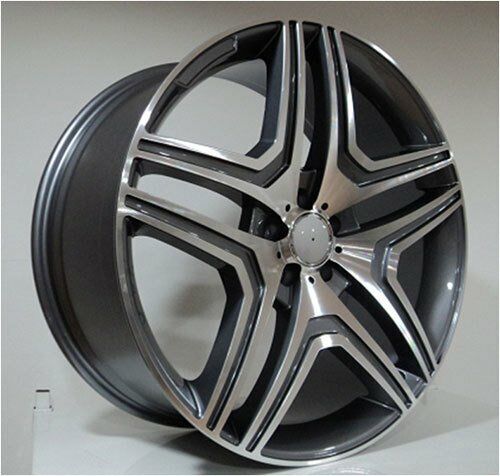 Powcan BK 206 9.5x22inç 5x112 Gun Machined Mercedes Replika Çelik Jant