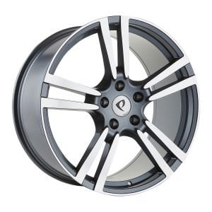 BK 480 9.5X20İNÇ  5X130 ET55 71.6 GUN MAC XL ÇELİK JANT