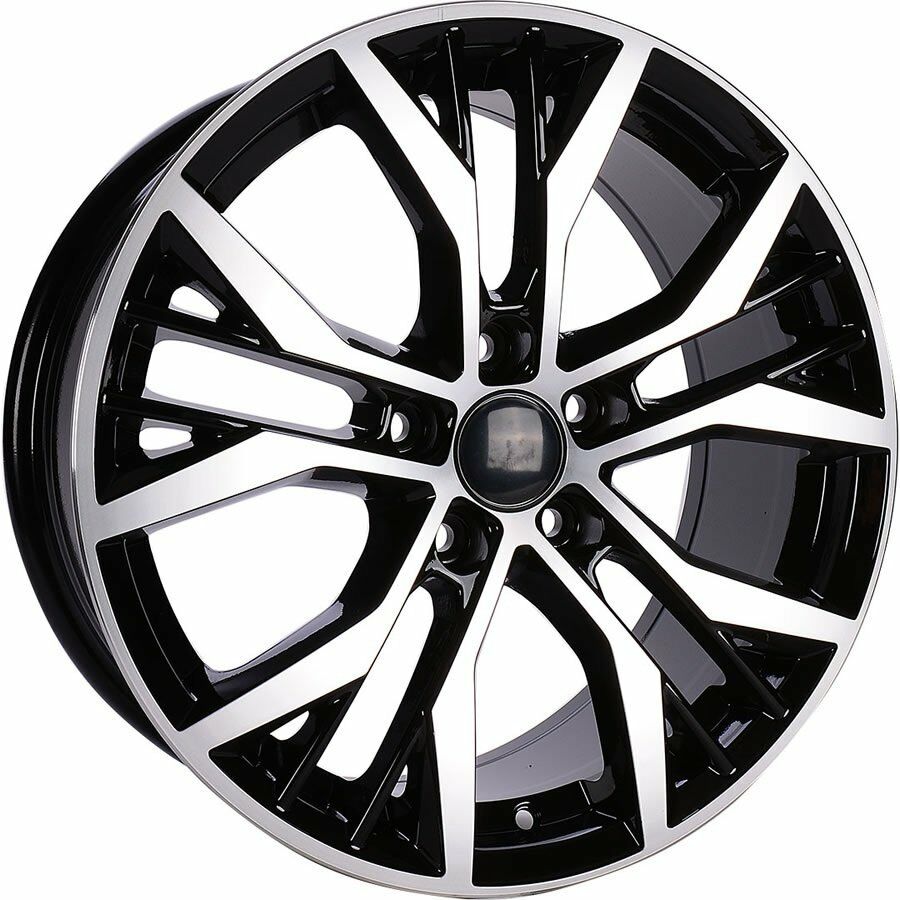 BK 713 7.5x17inç 5x100 ET35 57.1 Black MACHINED REPLİKA Çelik Jant