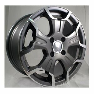 Megatork TORK 7377 6.5X15 inç 4X108 Gun Machined Pejo Replika Çelik Jant