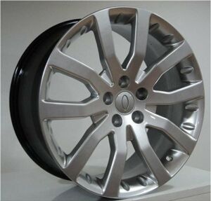 Powcan BK 157 9.5x20inç 5x120 Hyper Silver Range Rover Replika Çelik Jant