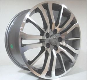 Megatım TIM 419 10X22inç 5x120 Gun Machined  RANGE ROVER Replika Çelik Jant