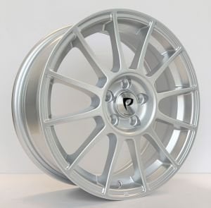 BKY 1208 6.5X16 İNÇ  5X98 ET39 58.1 SİLVER XL ÇELİK JANT