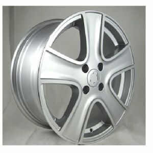 Powcan BK 720 6.5x15inç 4x100 Silver Machined  Renault Replika Çelik Jant