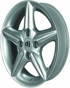 Dj DJ 399 6x14inç 4x100 et35 67.1 Sılver Diamond Çelik Jant