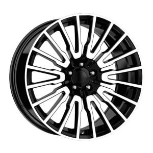 DY 1050 8.5X20İNÇ  5X120 ET30 72.6 BLACK MACHINED XL ÇELİK JANT