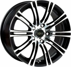 Megatork TORK 271 6x14inç 4x100 BLACK MACHINED+BLACK