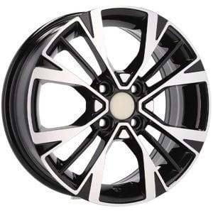 BKY-1127 6 X 15 İNÇ 4X100 ET51 54.1 BLACK MACHINED XL ÇELİK JANT