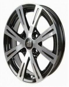 Dj DJ 427 6x14inç 4x100 et35 67.1 Sılver Diamond Çelik Jant
