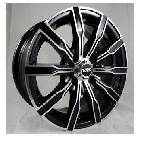 Megatork TORK 3170 6x14inç 4x100  Black Machined Çelik jant