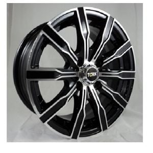 Megatork TORK 3170 6x14inç 4x100  Black Machined Çelik jant