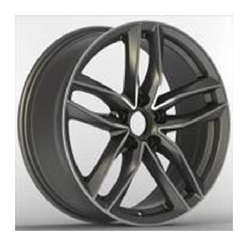 Powcan BK 690 7.5X17inç 5x100 Gun Machİned AUDİ Replika Çelik Jant