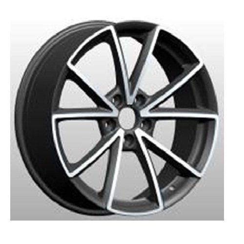 Powcan BK 703 8X18inç 5x112 Gun Machİned AUDİ Replika Çelik Jant