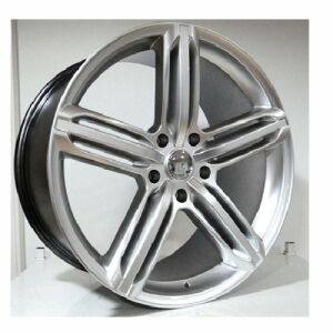 Megatım TIM 196 10X21inç 5x130 Hyper Silver Machined AUDİ Replika Çelik Jant