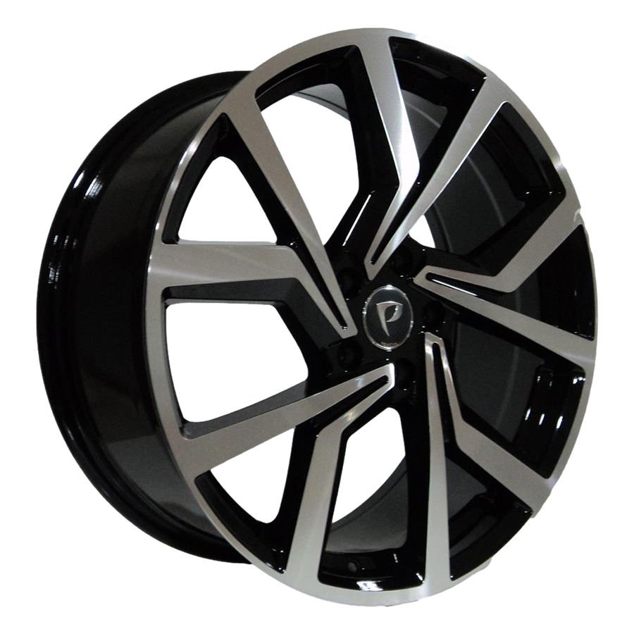 BK 5125 6.5X16 inç 5X100 ET35 57.1 BLACK MACHINED XL