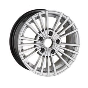 Powcan BK 099 6x14inç 4x100 Silver Machined Çelik Jant
