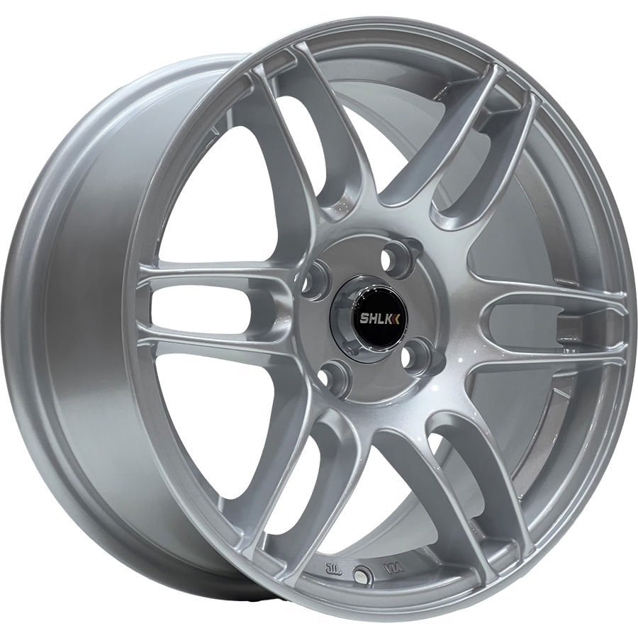 SLK 1524 7X15İNÇ  4X100 ET38 73.1 SILVER ÇELİK JANT