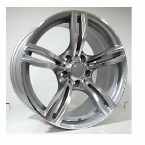 Megatım TIM 492 8.5X18inç 5x120 Silver Machined BMW Replika Çelik Jant