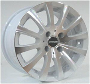 Powcan BK 161 6x14inç 4x100 WHITE MACHINED
