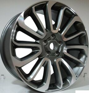 TL 1326 9.5x21inç 5x120 et49 72.6 GUN MACHİNED Machined Çelik Jant