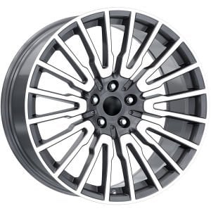 DY 1050 9.5X20 inç 5X112 ET38 66.6 GUN MACHINED XL ÇELİK JANT