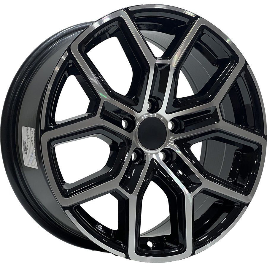 DY 946 7X16 inç 4X100 ET39 67.1 BLACK MACHINED XL ÇELİK JANT