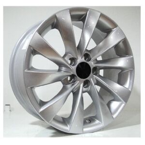W 015 6.5x15inç 5x100 Silver Machined Volkswagen Replika Çelik Jant