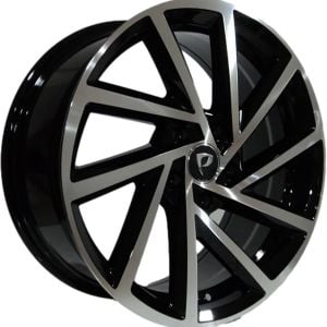 BK 5329 6.5X16 inç 5X100 ET40 57.1 BLACK MACHINED XL