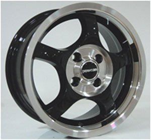 Powcan BK 198 6.5x15inç 4x100 CNT BLACK MACHINED