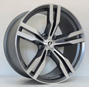 BK 5327 10X20İNÇ  5X112 ET40 66.6 GUN MACHINED XL ÇELİK JANT