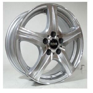 Megatork TORK 3159 6x15inç 5x100 Silver Machined Çelik Jant