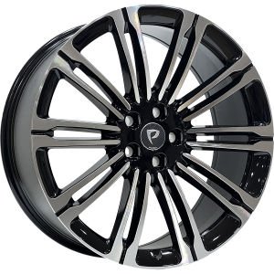 BK 3S1066 9.5X22İNÇ  5X120 ET42.5 72.56 BLACK MACHINED XL ÇELİK JANT