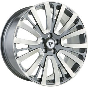 FRM FLR 1 10X22İNÇ  5X120 ET45 72.6 GUNMETAL+POLISHED XL ÇELİK JANT