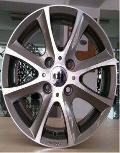 Dj DJ 535 5.5x15inç 4x100 et45 70.4 Sılver Diamond Çelik Jant