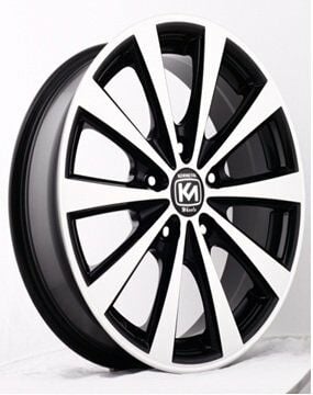 Kormetal KM 775 6.5X15inç 4X100 Silver Machined Çelik Jant