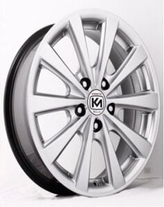 Kormetal KM 775 6.5X15inç 4X100 Silver Machined Çelik Jant