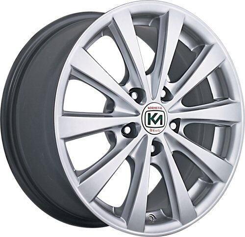 Kormetal KM 775 6.5X15inç 5X112 Silver Machined Çelik Jant