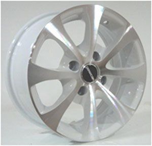 Powcan BK 264 6x14inç 4x100 WHITE MACHINED ÇELİK JANT