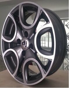 Dj DJ 560 6.5x15inç 4x108 et25 65.1 Black Diamond Çelik Jant