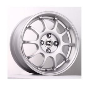 Kormetal KM 174 6X14inç 4X100 Silver Machined Çelik Jant