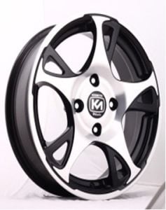 Kormetal KM 205 6.5x15inç 5x112 Silver Machined Çelik Jant