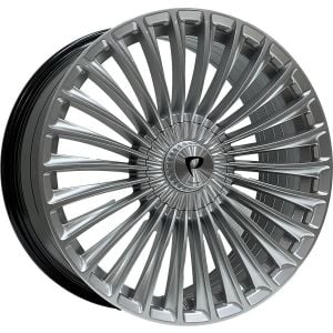 BK 3S198 9.5X20inç  5X112 ET45 66.56 HYPER SILVER XL ÇELİK JANT