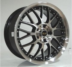 Slk SLK 9015 6.5x15inç 4x100 Black Machined Çelik Jant