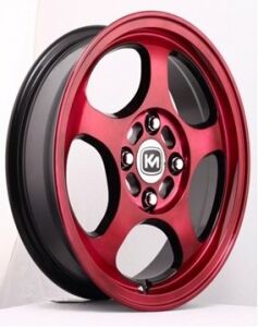Kormetal KM 235 6.5X15inç 4X100  Black Çelik Jant