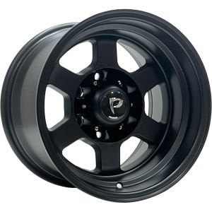 BK-800 10 X 15 İNÇ 6X139.7 ET-44 110 MAT BLACK ÇELİK JANT