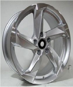 Powcan Bk 5185 8.5x19inç 5x112 et32 66.45 Sılver Machined Audi Çelik Jant