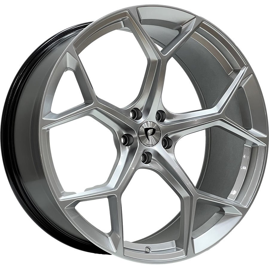 BK 1090 9.5X22İNÇ  5X112 ET28 66.45 HYPER SILVER XL ÇELİK JANT