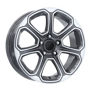 DY 1526 6.5X16İNÇ 5X108 ET40 63.4 GUN METAL DİAMOND ÇELİK JANT