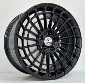 EXP HBC0003 8.5X20İNÇ  5X112 ET36 66.6 MAT BLACK XL ÇELİK JANT